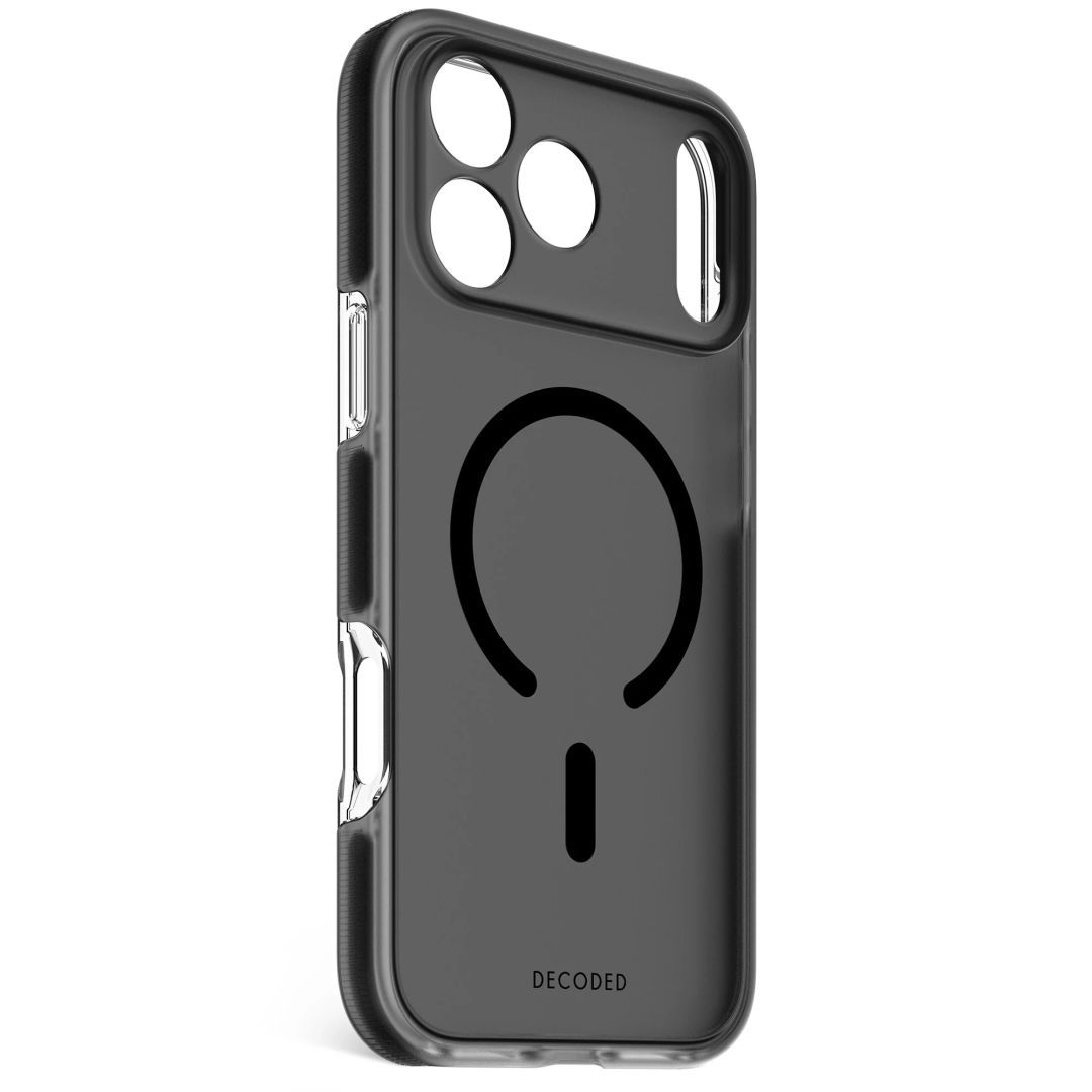 Decoded DropTec Transparent Backcover for iPhone 17 Pro Max Black