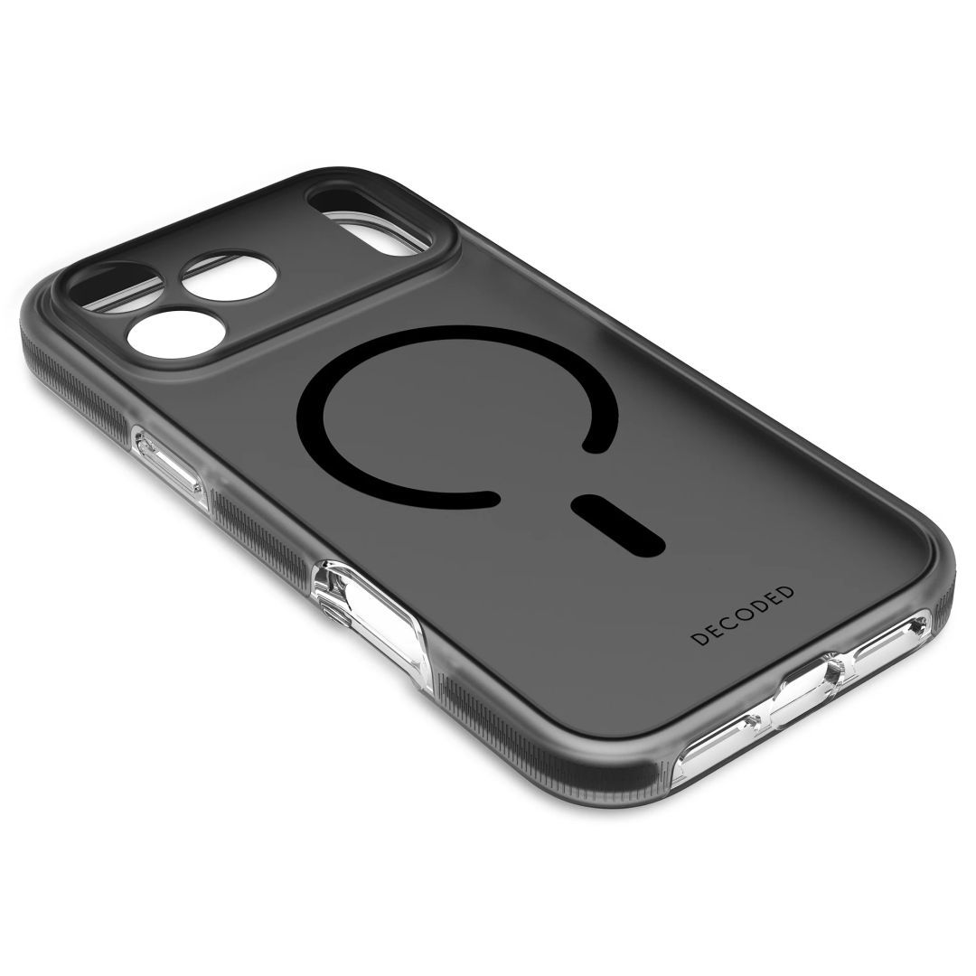 Decoded DropTec Transparent Backcover for iPhone 17 Pro Max Black