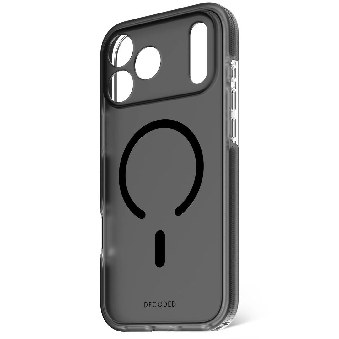 Decoded DropTec Transparent Backcover for iPhone 17 Pro Max Black