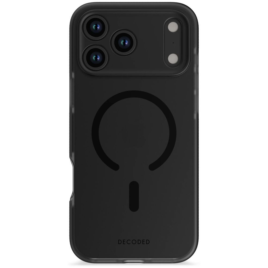 Decoded DropTec Transparent Backcover for iPhone 17 Pro Max Black