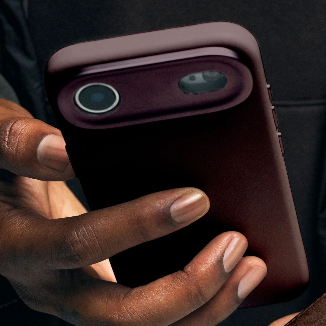 Decoded Leather Backcover for iPhone 17 Air Chocolate Brown