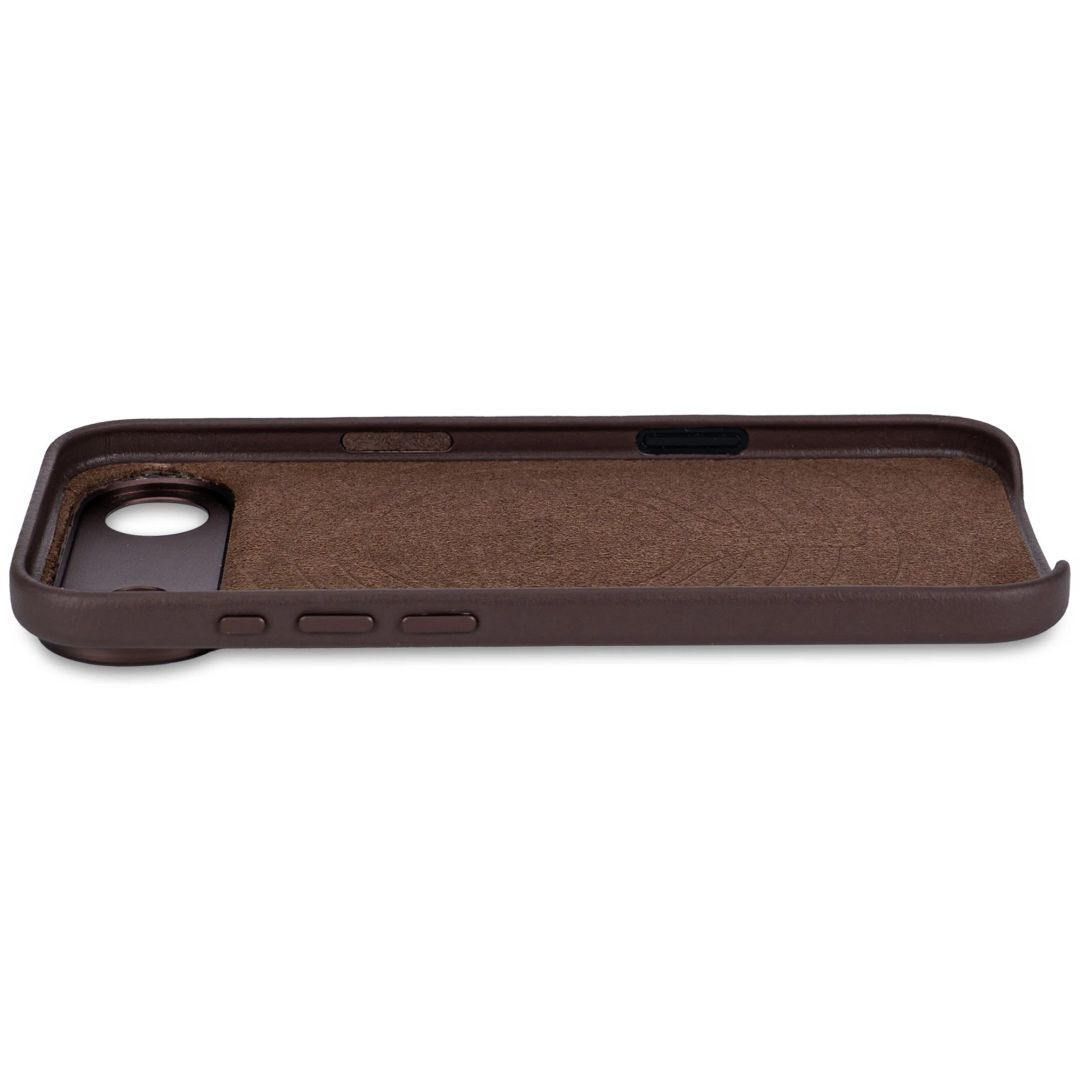 Decoded Leather Backcover for iPhone 17 Air Chocolate Brown