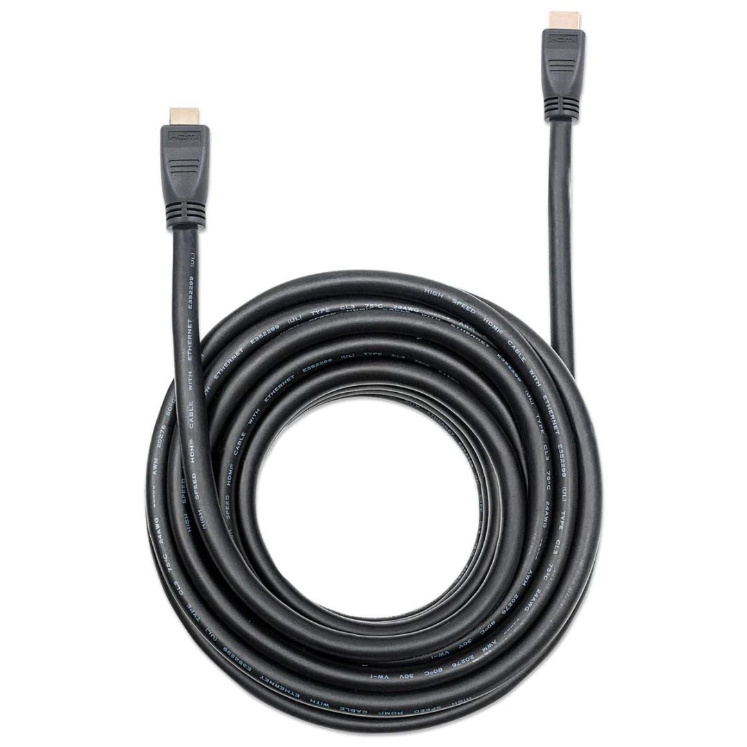 Manhattan HDMI to HDMI 4K@60Hz Cable 10m Black