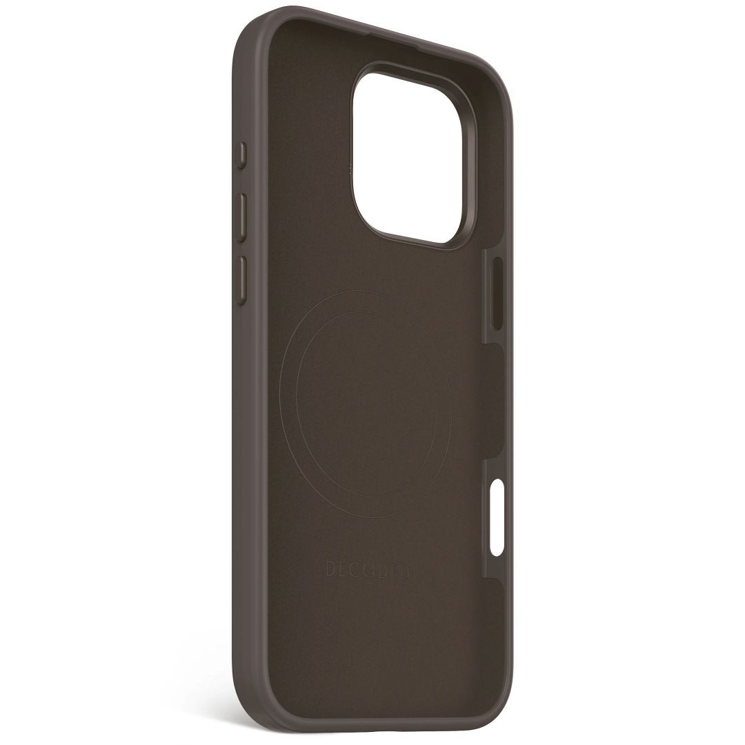 Decoded AntiMicrobial Silicone Case for iPhone 16 Pro Max Black