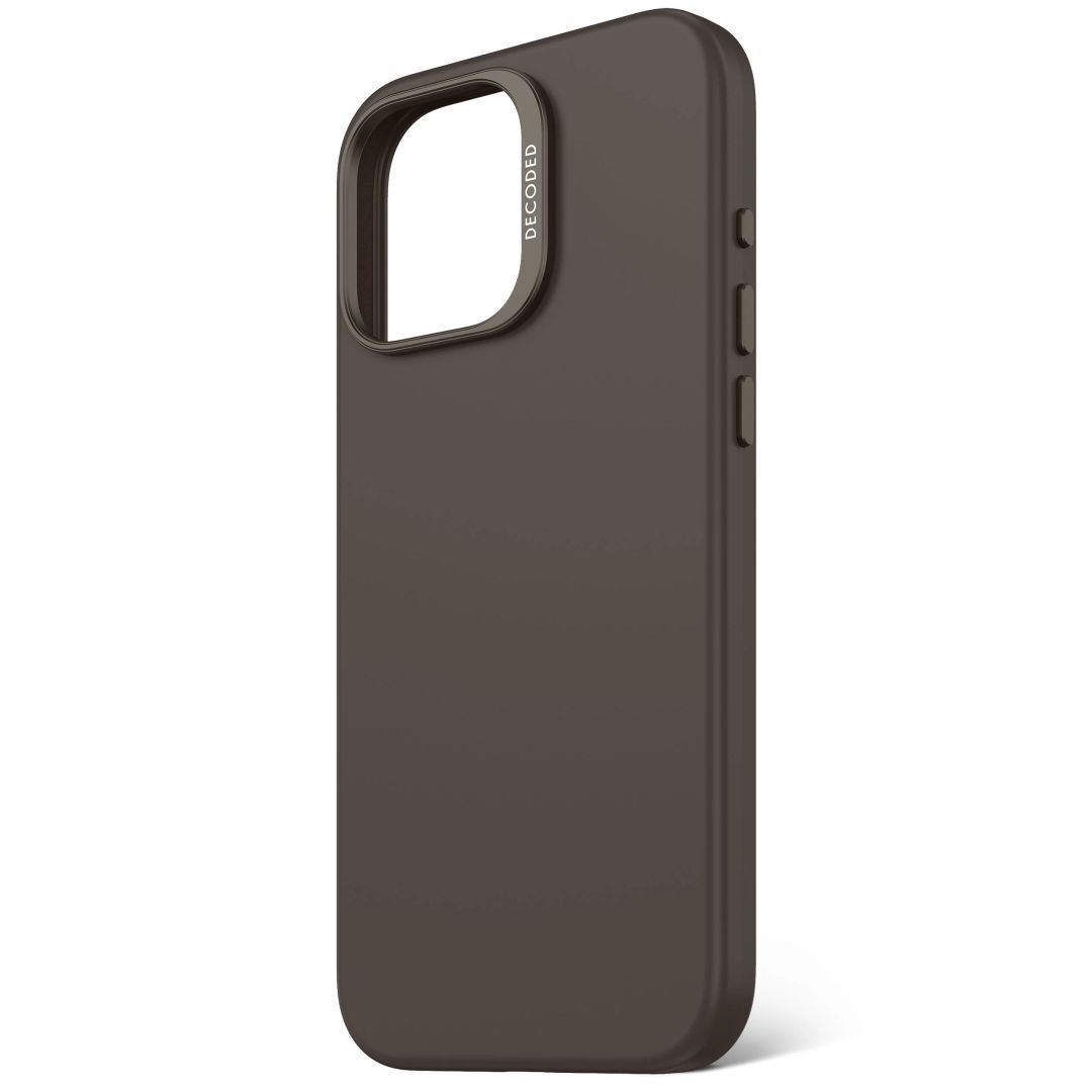Decoded AntiMicrobial Silicone Case for iPhone 16 Pro Max Black