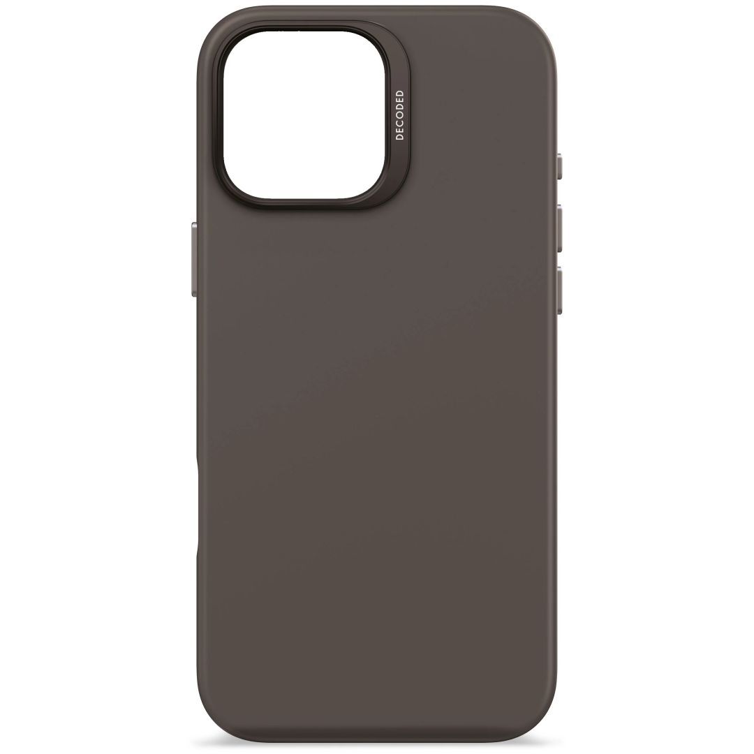 Decoded AntiMicrobial Silicone Case for iPhone 16 Pro Max Black