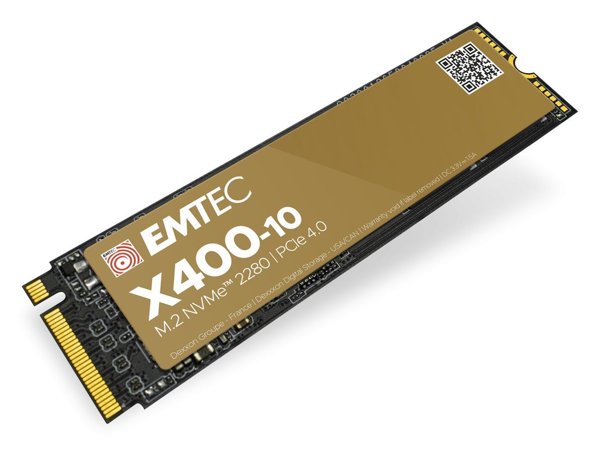 Emtec 4TB M.2 2280 NVMe X400-10 Power Pro Emtec 4TB M.2 2280 NVMe X400-10 Power Pro