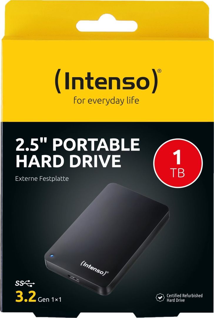 Intenso 1TB 2,5" USB3.2 Black