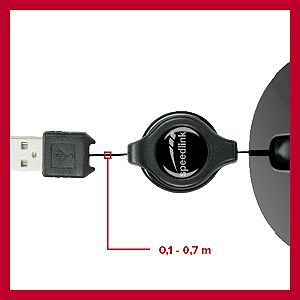 Speedlink BEENIE Mobile Mouse Black