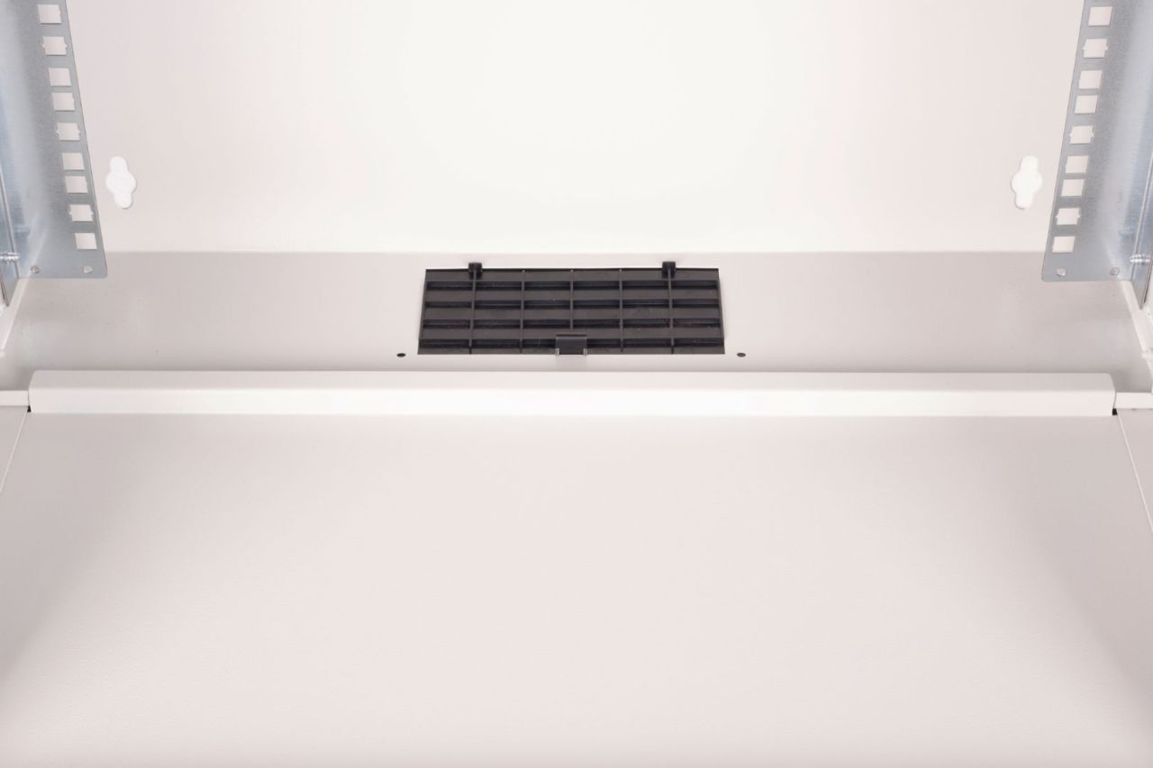 Digitus DN-49204 Falra szerelhető Rackszekrény Grey