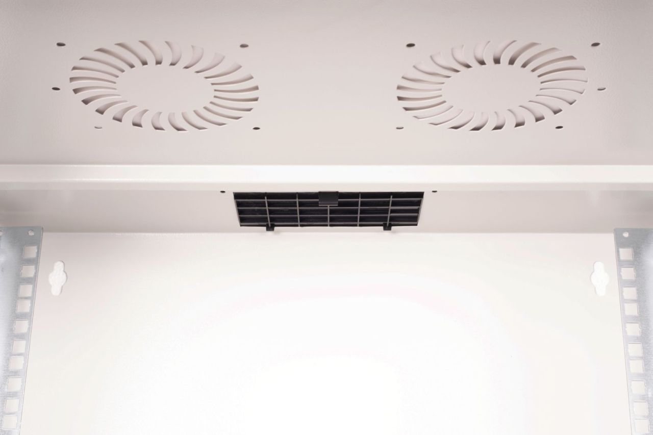 Digitus DN-49204 Falra szerelhető Rackszekrény Grey