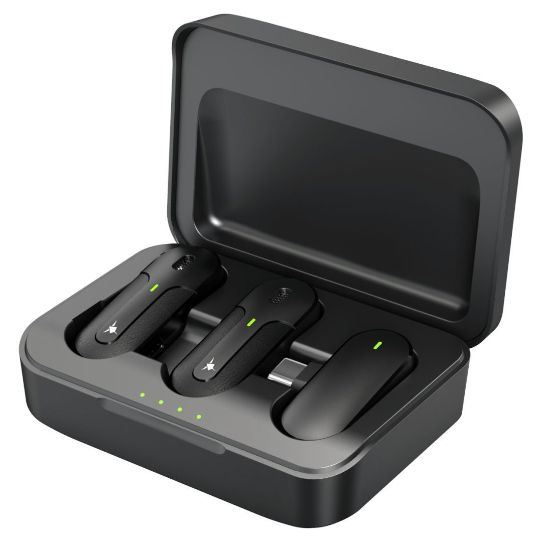 White Shark Ikoro Wireless Microphone Black