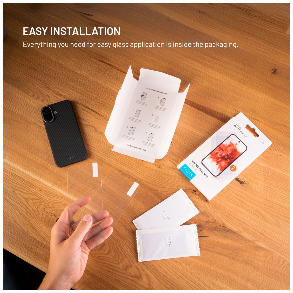 FIXED 2,5D edzett üveg OnePlus 15 készülékhez, 2drb