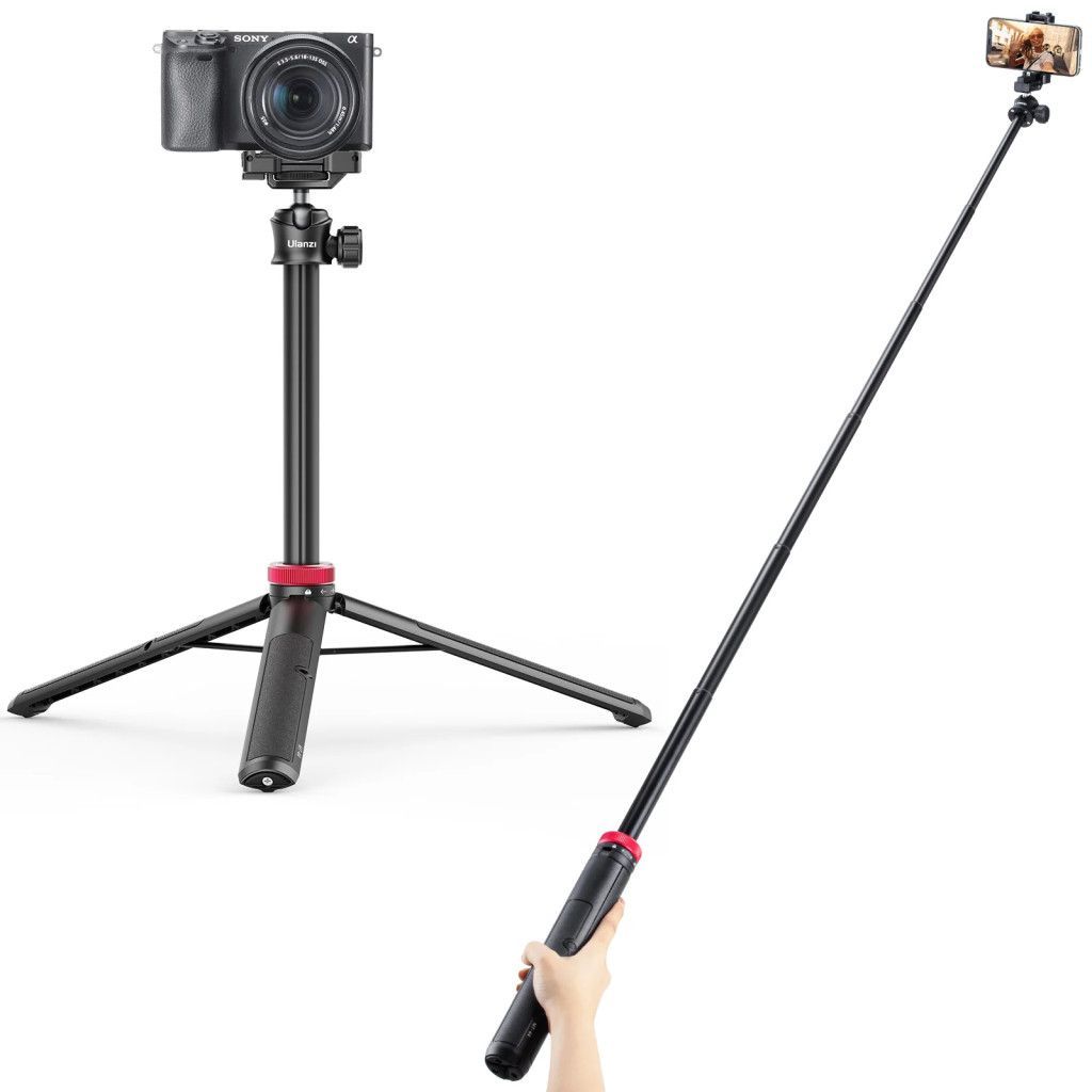 Ulanzi MT-44 selfie állvány, monopod, telefontartó adapter, 149cm max magasság, fehér Ulanzi MT-44 selfie állvány, monopod, telefontartó adapter, 149cm max magasság, fehér