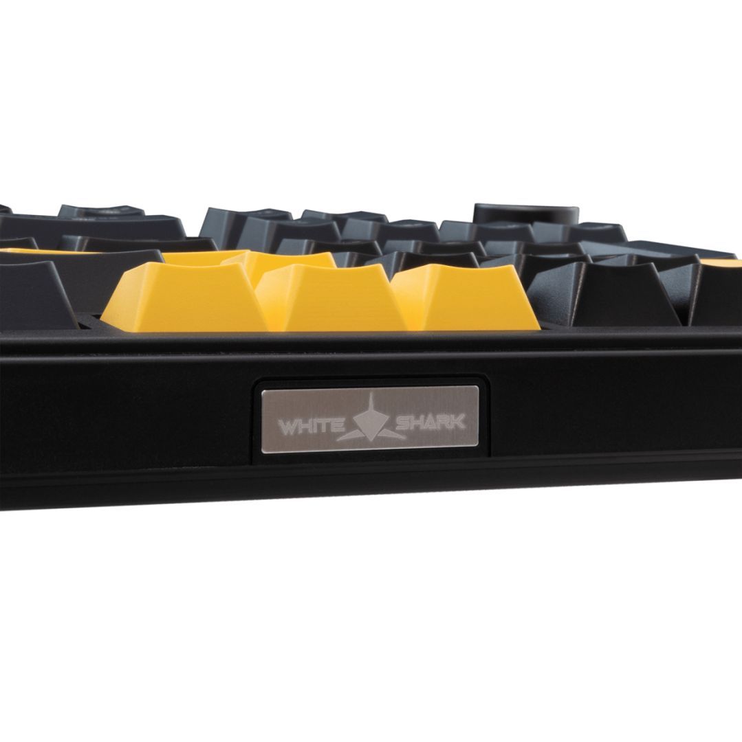 White Shark Excalibur Gaming Wireless Bluetooth Keyboard Black US