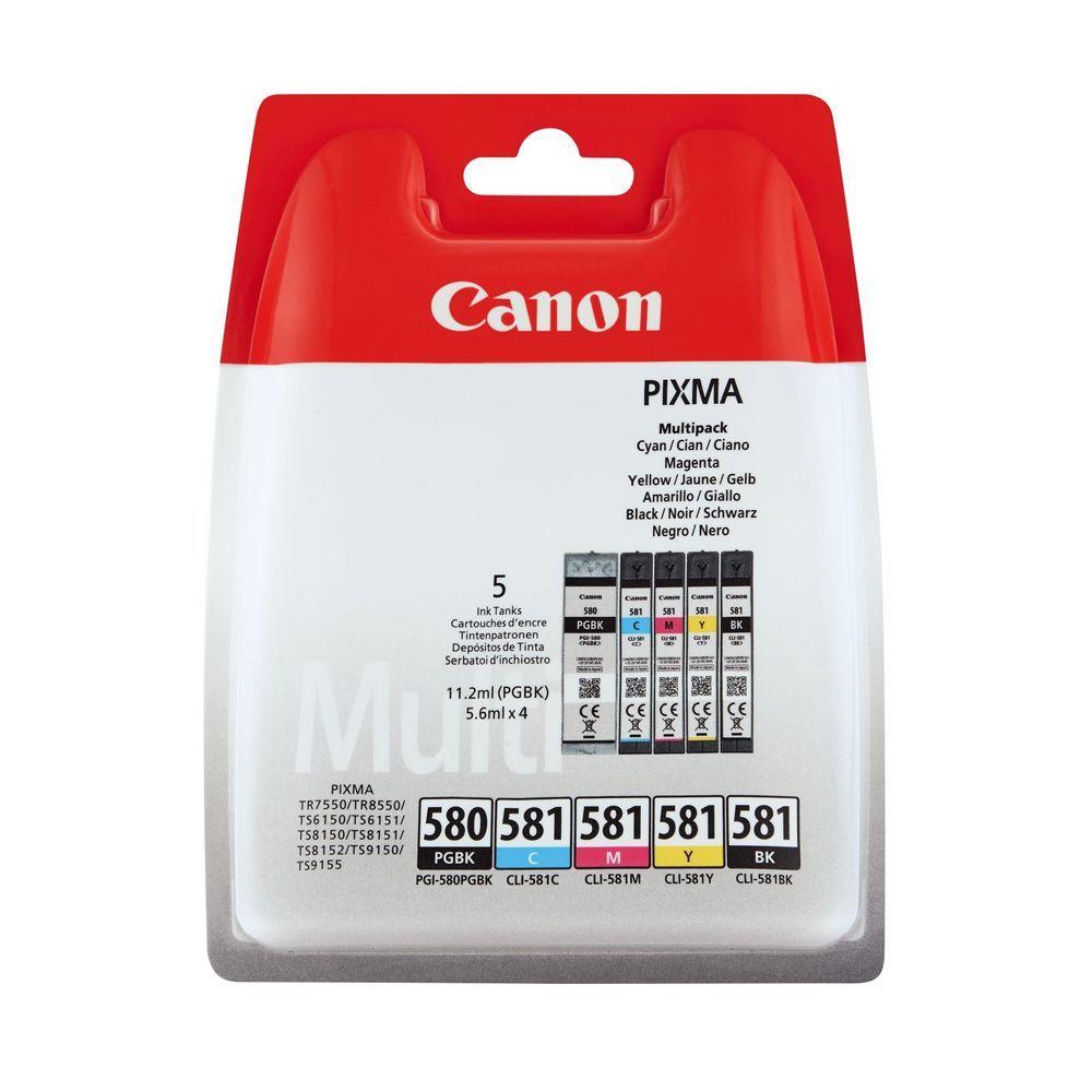 Canon PGI-580XL/CLI-581 PGBK/C/M/Y/BK Multipack tintapatron
