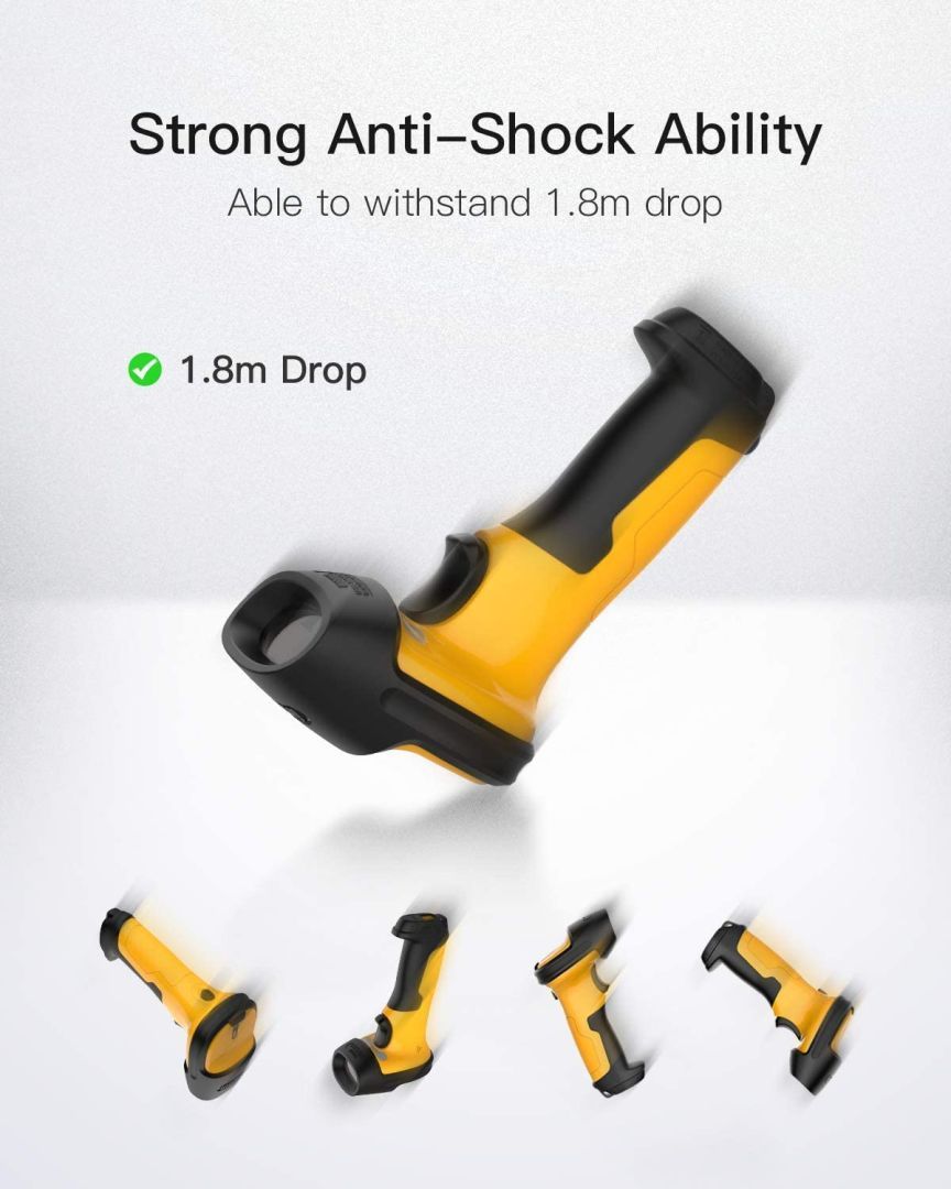 Inateck P6 Vonalkódolvasó Yellow