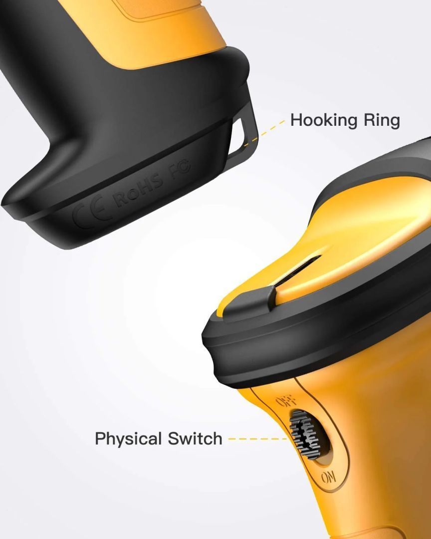 Inateck P6 Vonalkódolvasó Yellow