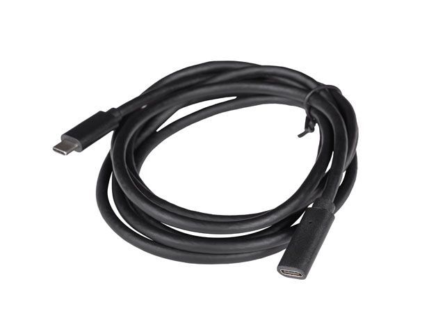Lanberg USB-C M/F 3.1 cable 1,5m Black