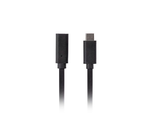 Lanberg USB-C M/F 3.1 cable 1,5m Black