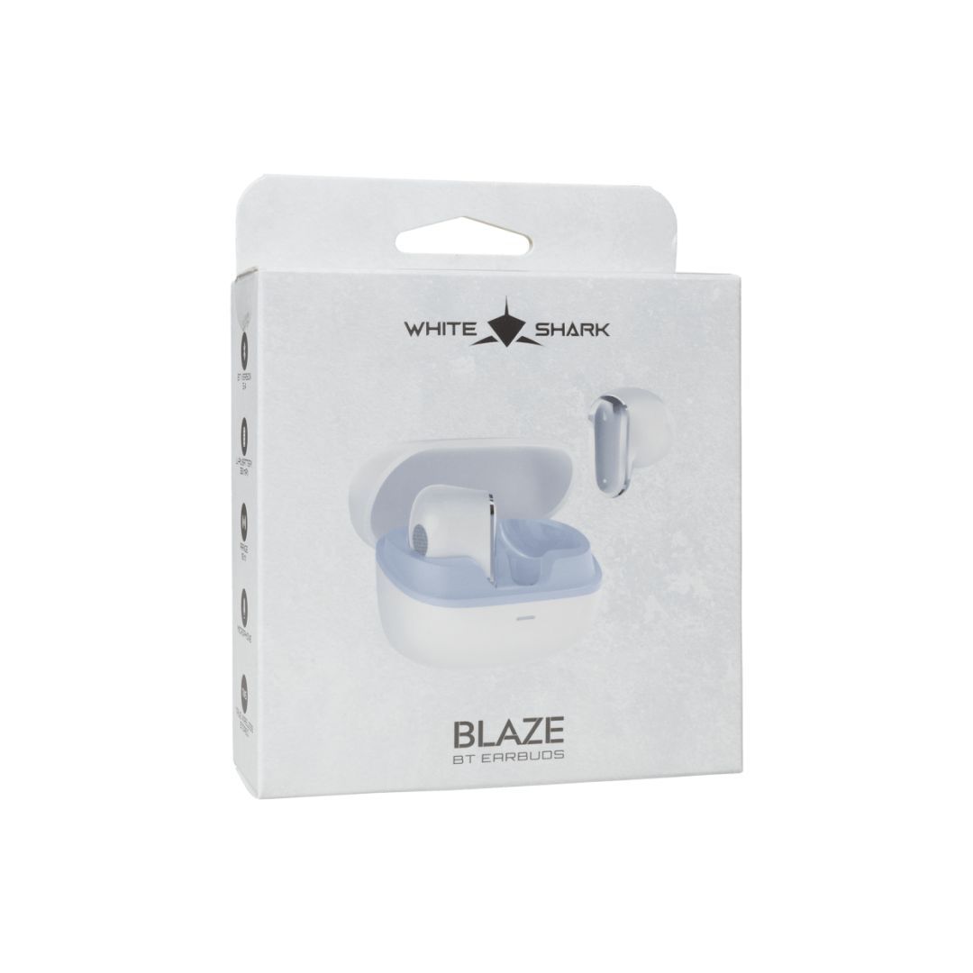 White Shark Blaze Bluetooth Gaming Headset White