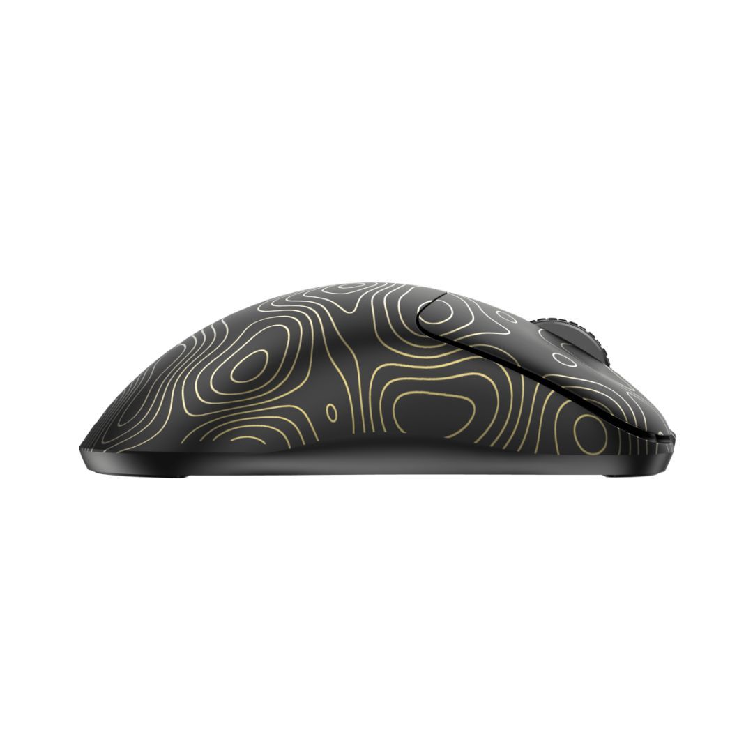 White Shark Aero Gaming Wireless Mouse Black/Gold