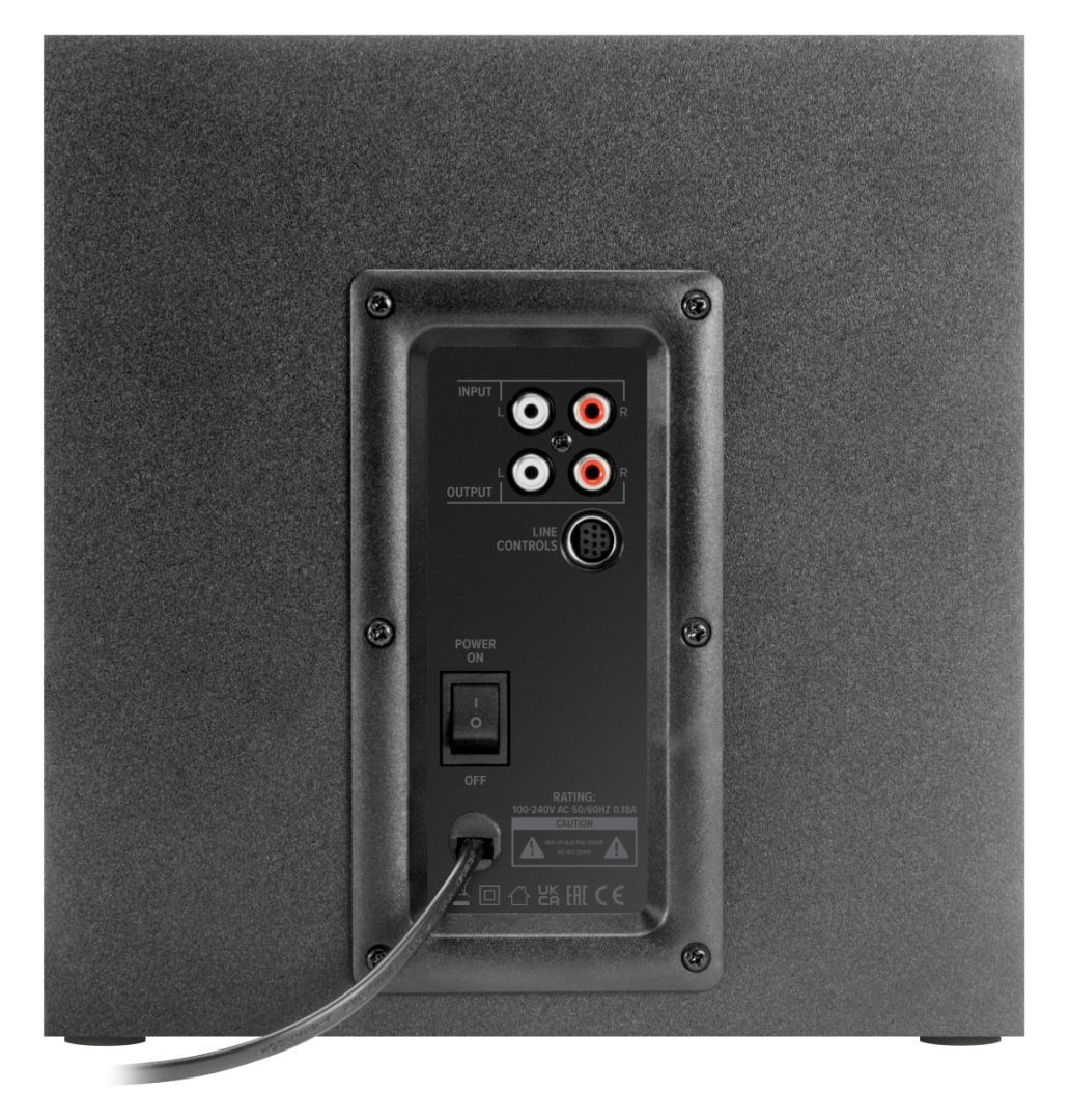 Speedlink Gravity LT 2.1 Subwoofer System Black