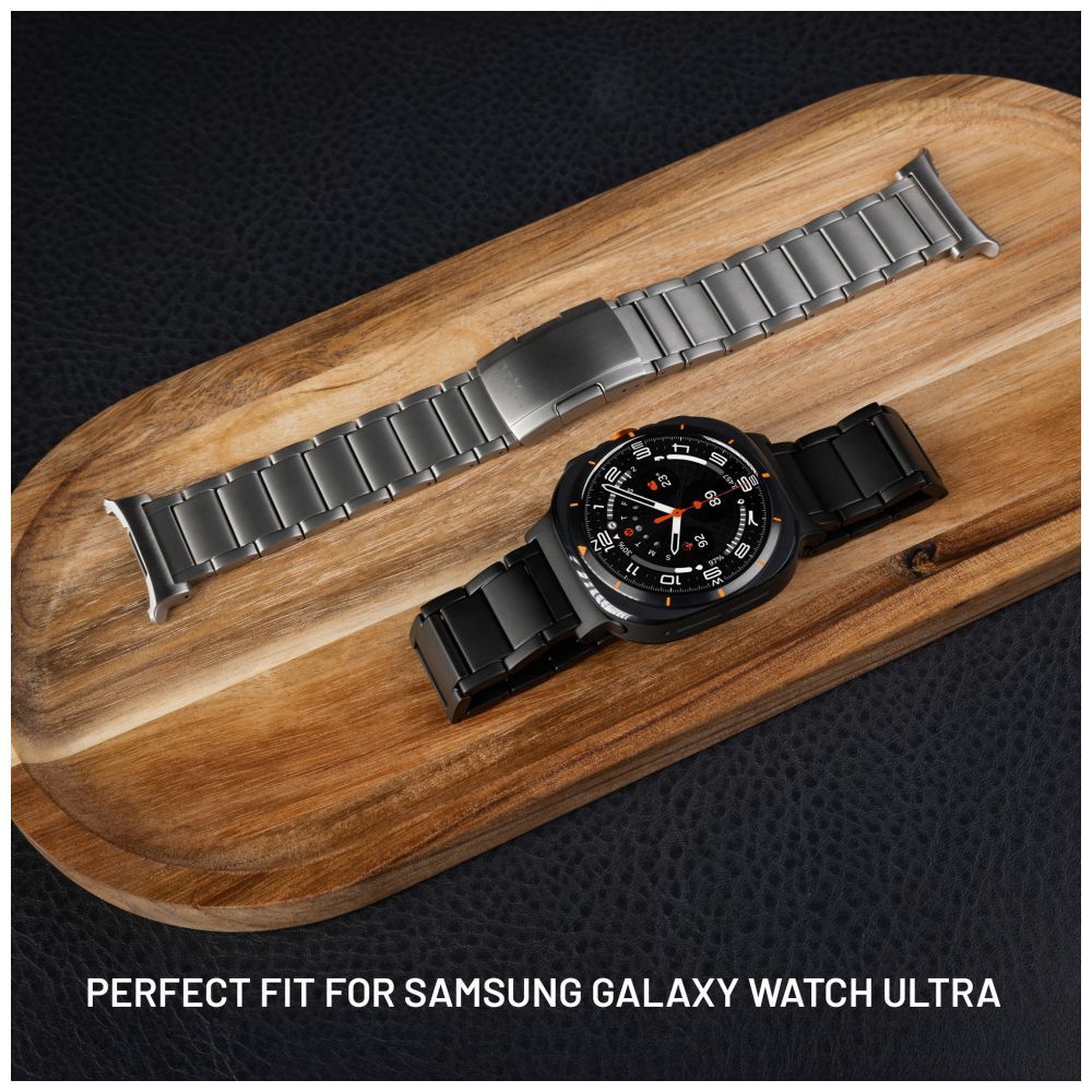FIXED Titán óraszíj Samsung Galaxy Watch Ultra okosórához, natural titanium