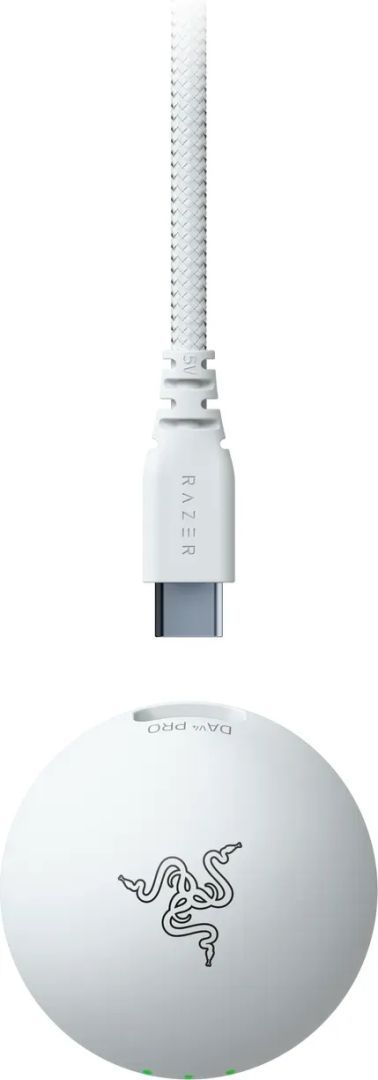 Razer Deathadder V4 Pro Wireless Mouse White