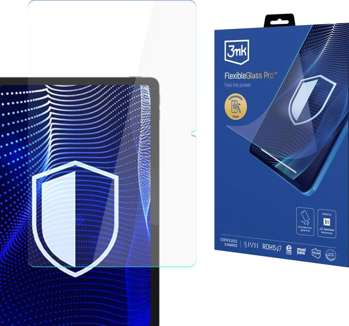 3mk FlexibleGlass Pro hibrid edzett üveg Lenovo Tab 10.1" 3mk FlexibleGlass Pro hibrid edzett üveg Lenovo Tab 10.1"