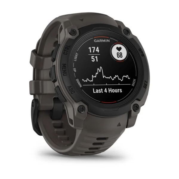 Garmin Instinct E 40mm Black with Dark Grey Silicon Band
