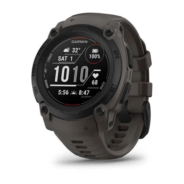 Garmin Instinct E 40mm Black with Dark Grey Silicon Band