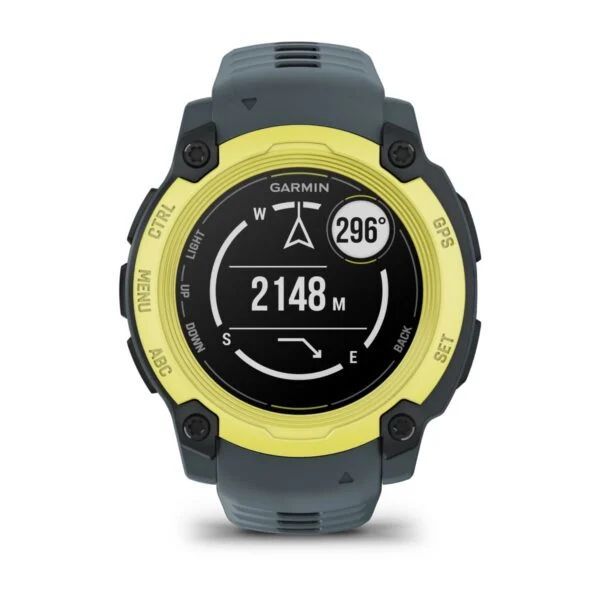 Garmin Instinct E 40mm Yellow with Grey Silicon Band