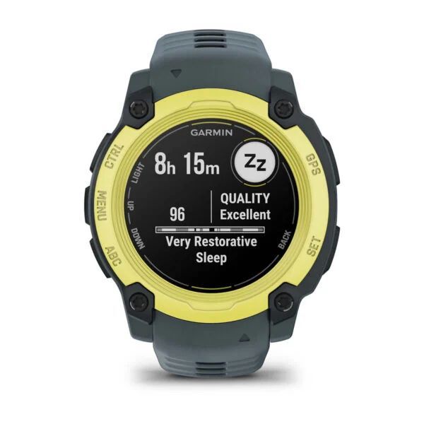 Garmin Instinct E 40mm Yellow with Grey Silicon Band