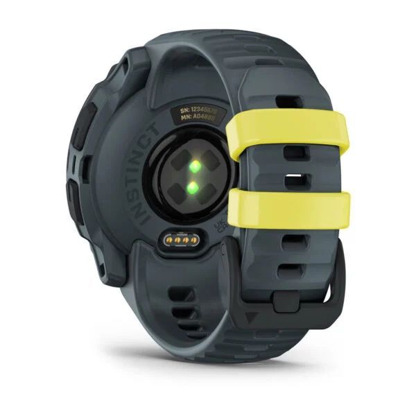 Garmin Instinct E 40mm Yellow with Grey Silicon Band