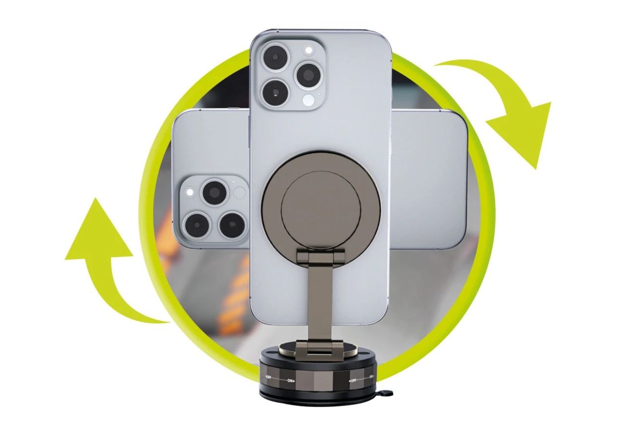 Mobile Origin MagSafe Vacuum EasyMount O3 Grey