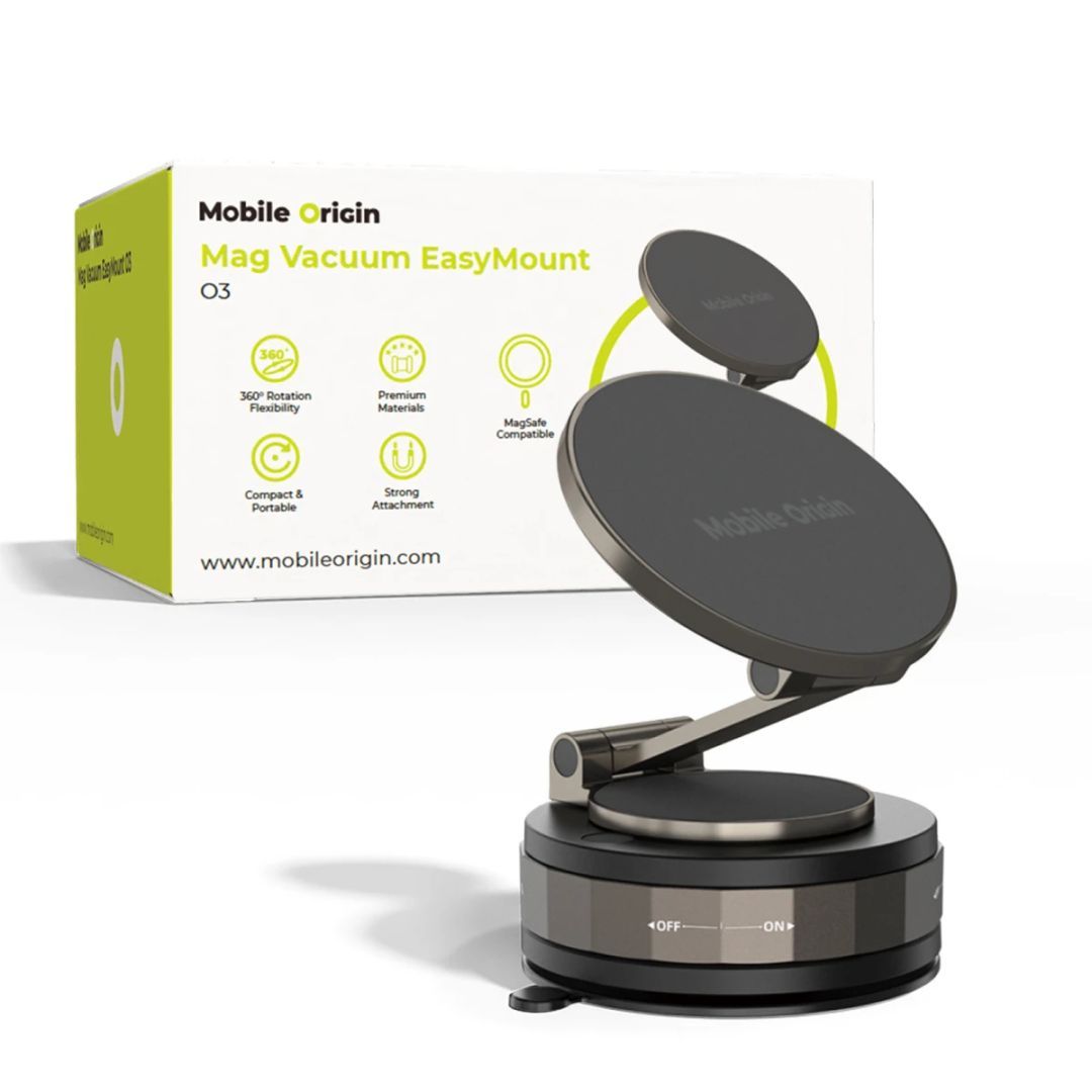 Mobile Origin MagSafe Vacuum EasyMount O3 Grey