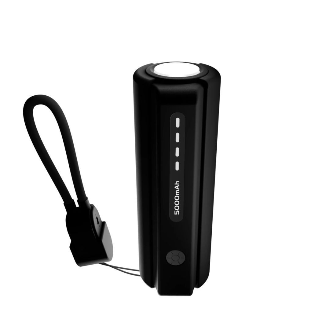 Mobile Origin Compact Flashlight 5000mAh PowerBank Black Mobile Origin Compact Flashlight 5000mAh PowerBank Black