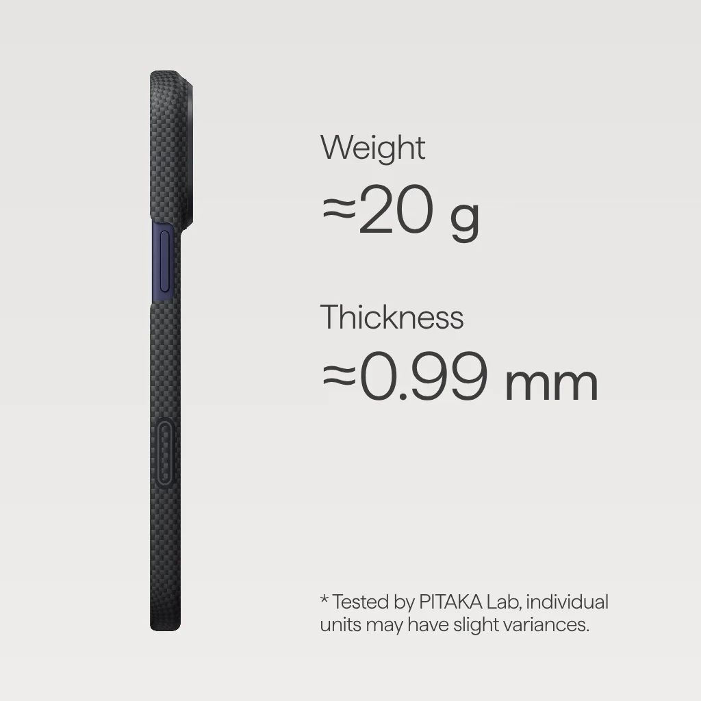 Pitaka Aries Ultra-Slim Case for iPhone 17 Pro No Problemo Pitaka Aries Ultra-Slim Case for iPhone 17 Pro No Problemo