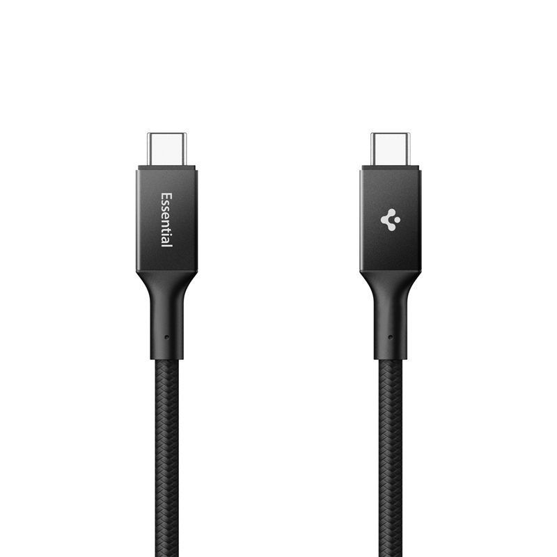Spigen Essential USB-C to USB-C 240W Fabric Cable Black