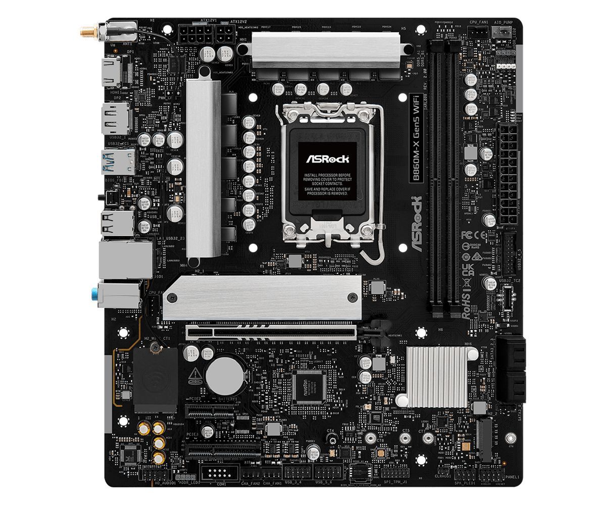 ASRock B860M-X GEN5 WIFI ASRock B860M-X GEN5 WIFI