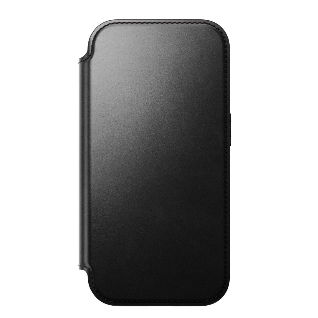 Nomad Modern Leather Folio for iPhone 17 Pro Max Black Horween