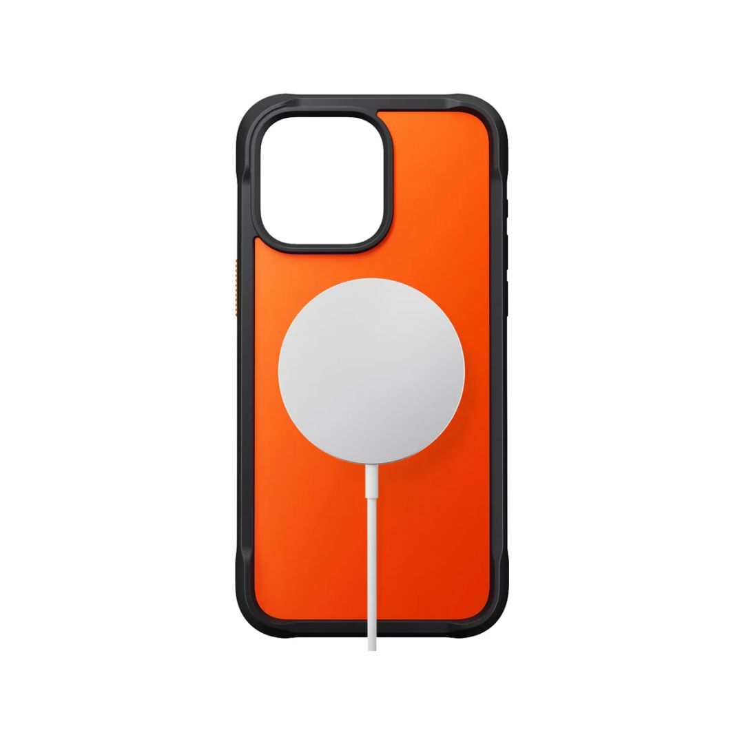 Nomad Rugged Case for iPhone 15 Pro Max Ultra Orange