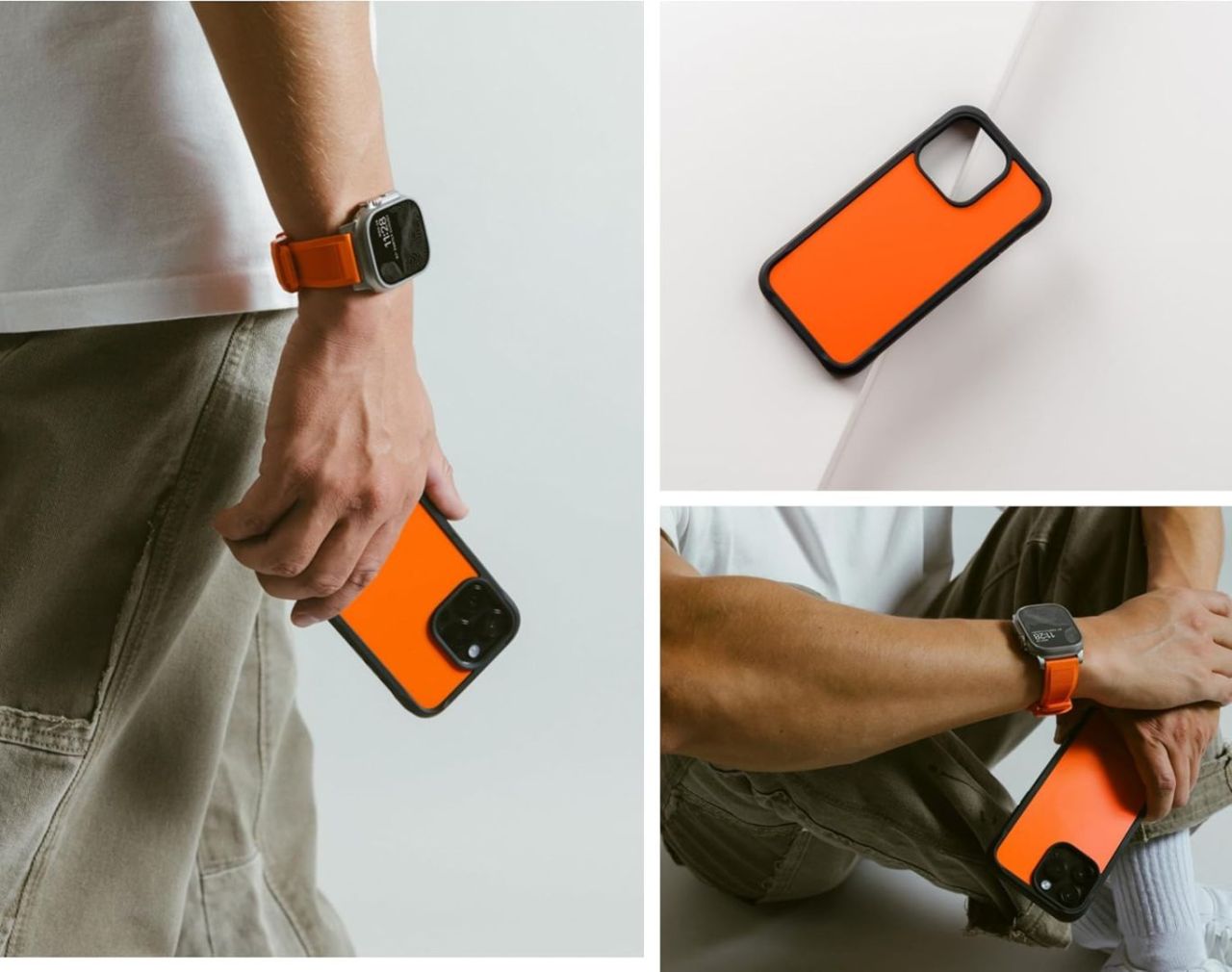 Nomad Nomad Rugged Case iPhone 15 Pro Ultra Orange