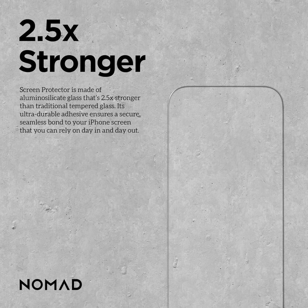 Nomad Screen Protector for iPhone 16 Pro Nomad Screen Protector for iPhone 16 Pro