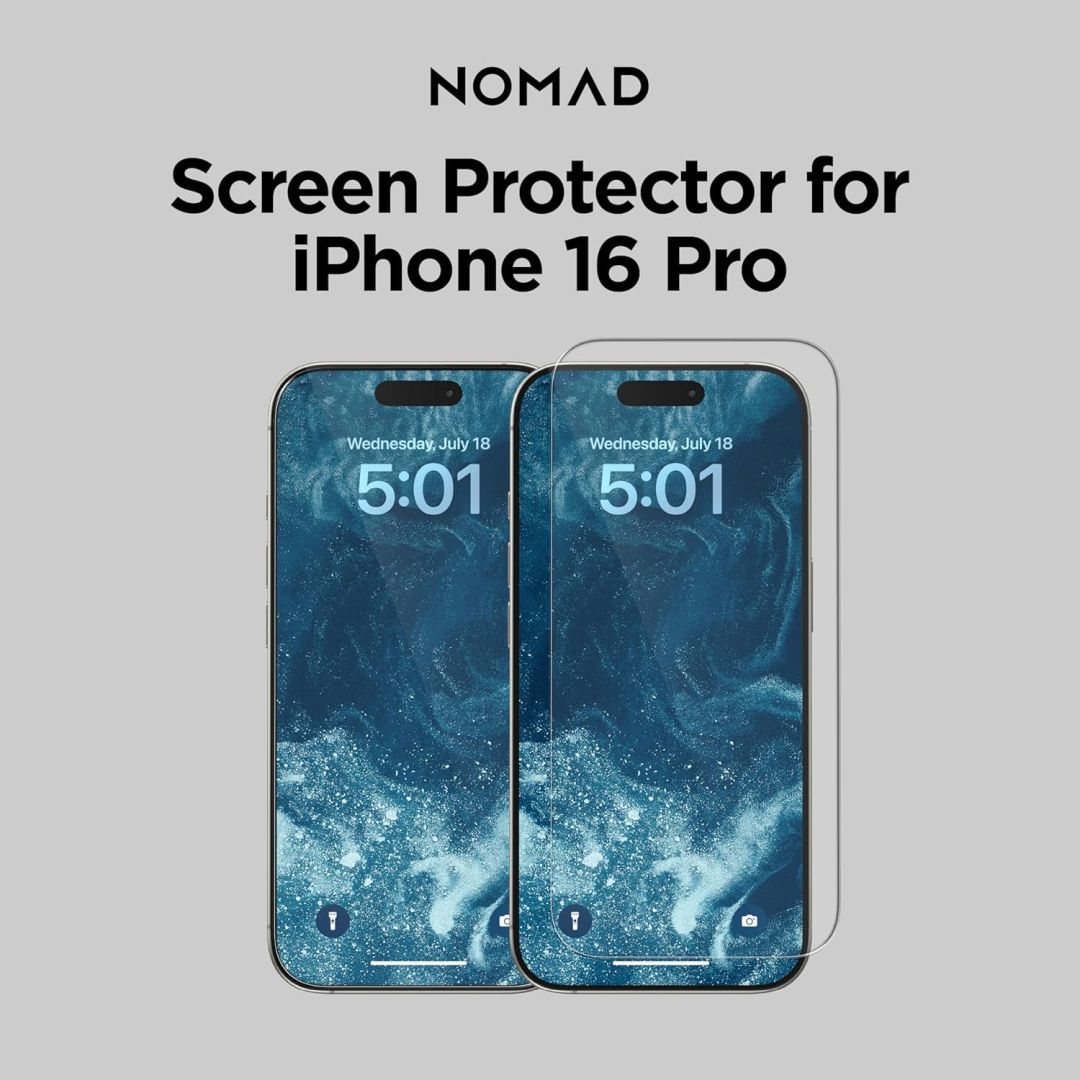 Nomad Screen Protector for iPhone 16 Pro Nomad Screen Protector for iPhone 16 Pro