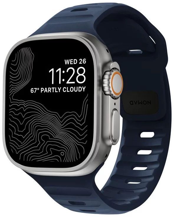 Nomad Sport Band for Apple Watch 42/44/45/49mm Atlantic Blue Nomad Sport Band for Apple Watch 42/44/45/49mm Atlantic Blue