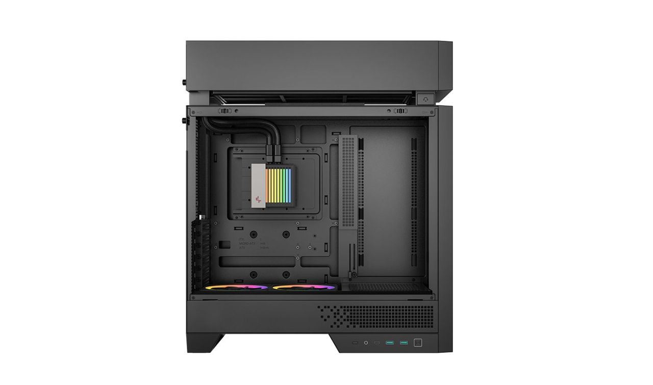 DeepCool CL6600 Tempered Glass Black