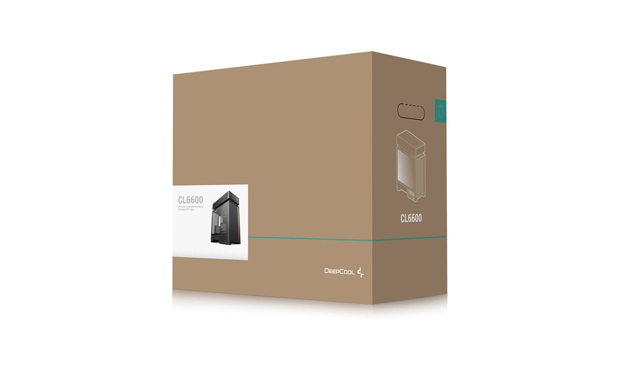 DeepCool CL6600 Tempered Glass Black