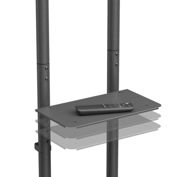 SBOX FS-401-2 Floor Mobile Mount 37"-70" Black